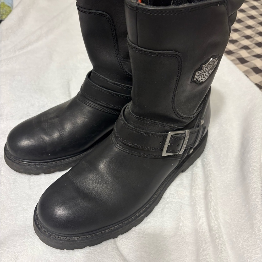 Harley-Davidson Black Riding Boots